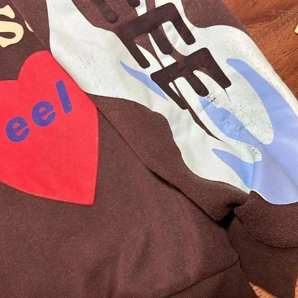 kids see ghosts lucky me I see ghosts | camp flog gnaw sweatshirt hoodie unisex - Picture 7 of 14